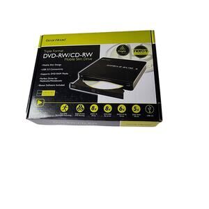 GEAR HEAD 8X DVD-RW External CD Mobile Slim Drive - NWT